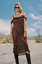 Nastygal Chocolate Beach Dress Womens Beachwear Beachwear