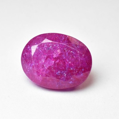 9.25 Ct OVAL Cut Natural PINK Ruby Certified Loose Gemstone Idal For Collection
