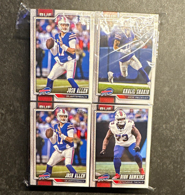 Topps NFL Flagship Base Karten Lot ca 250stk Buffalo Bills