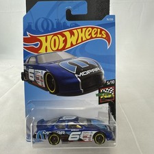 Hot Wheels 1:64 Dodge Charger Stock Car Mopar HW Race Day Blue Diecast 76/250