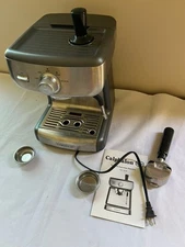 CALPHALON Temp IQ Espresso Machine with Grinder and Steam Wand Stainless
