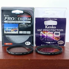 🌸[Near MINT] Kenko Pro1D Digital Protector (W) / MC Neo 67mm Filter From Japan