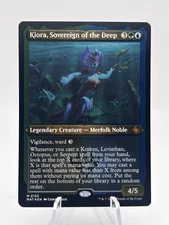 Kiora, Sovereign of the Deep 0135 Foil Etched MOM: The Aftermath MAT MTG NM