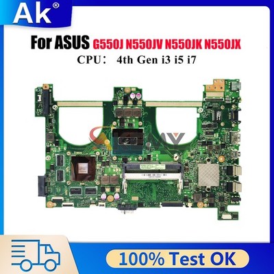 N550JV Laptop Motherboard For ASUS N550JX G550J N550JK N550J Mainboard