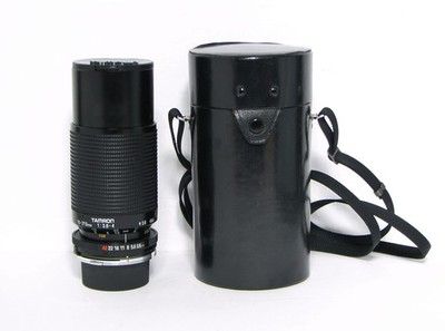 TAMROM Adaptall-2 70-210mm f/3.8-4 OLYMPUS-OM 46A ZOOM LENS JAPAN HOOD CAPS CASE