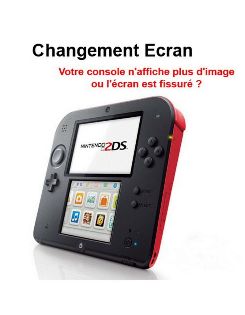 Ecran LCD Pièce De Rechange Pour Console Nintendo 2DS