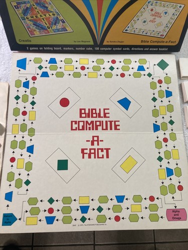 Vintage Pair-O-Bible Games 1975 Standard Publishing - Picture 3 of 11