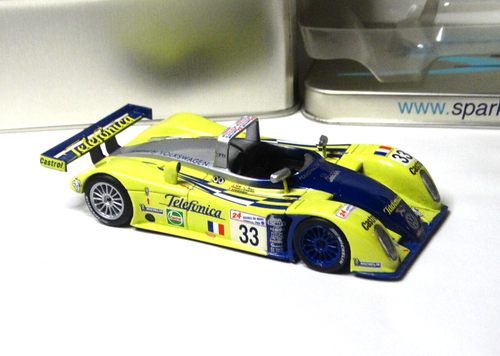 REYNARD 2KQ -VOLKSWAGEN "Telefonica" n°33 le mans 2000 Spark 1/43
