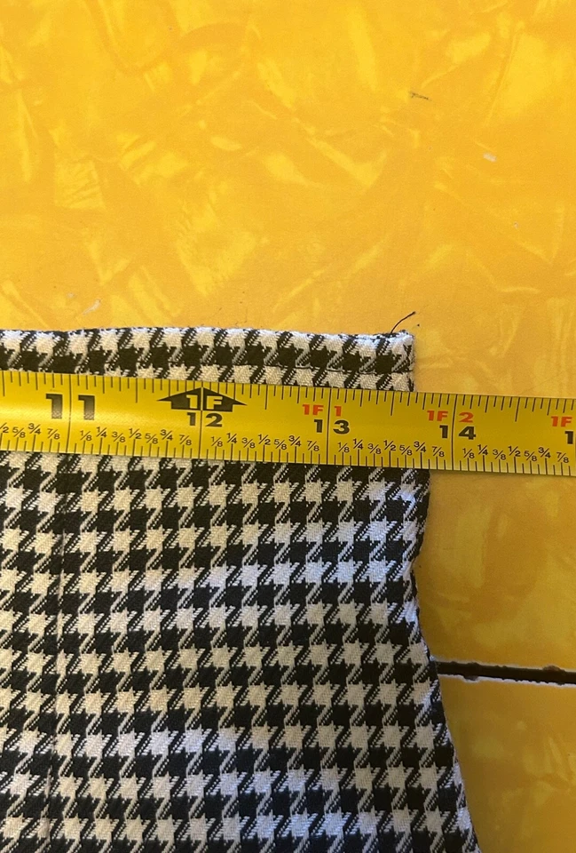 Винтажная юбка-карандаш 90-х Paris Blues Houndstooth размер 7 - Изображение 4 из 4