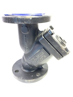 MUELLER STEAM 2-1/2 Inch Model 758 Cast Iron 4-bolt Flanged Wye-Y Strainer