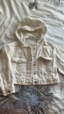 Zara Girls Classic Collection Button Up Denim Jacket Medium Wash Girls Sz 10Y