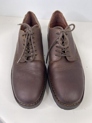 Born Leather Oxfords Mens Size 11.5 Brown Lace Up Casual  display picture 1