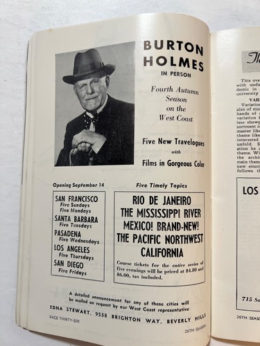 Hollywood Bowl Juli 1947 Magazin Kalifornien - Bild 4 von 6
