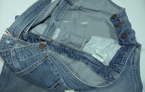 seltene Pepe Jeans BILLIE RT Latzhose Jeans gr. XS Blau Hose Denim Latz-Hose - Bild 6 von 8