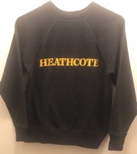 Vintage Heathcote Sweatshirt—1960s—Made In USA—Killer Period Piece—Mod—S