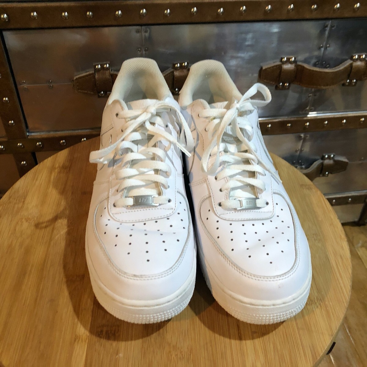 Nike Air Force One 1 AF-1 Low Cut US 11.5 Triple White 315122-111