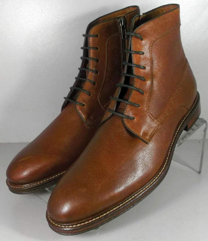 203950 SPBT50 JOHNSTON MURPHY WARNER PLAIN TOE BOOT MEN S SHOES 9