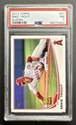 2013 Topps Baseball MIKE TROUT All Star Rookie Cup #27 PSA 7 NM Angels “Sliding”