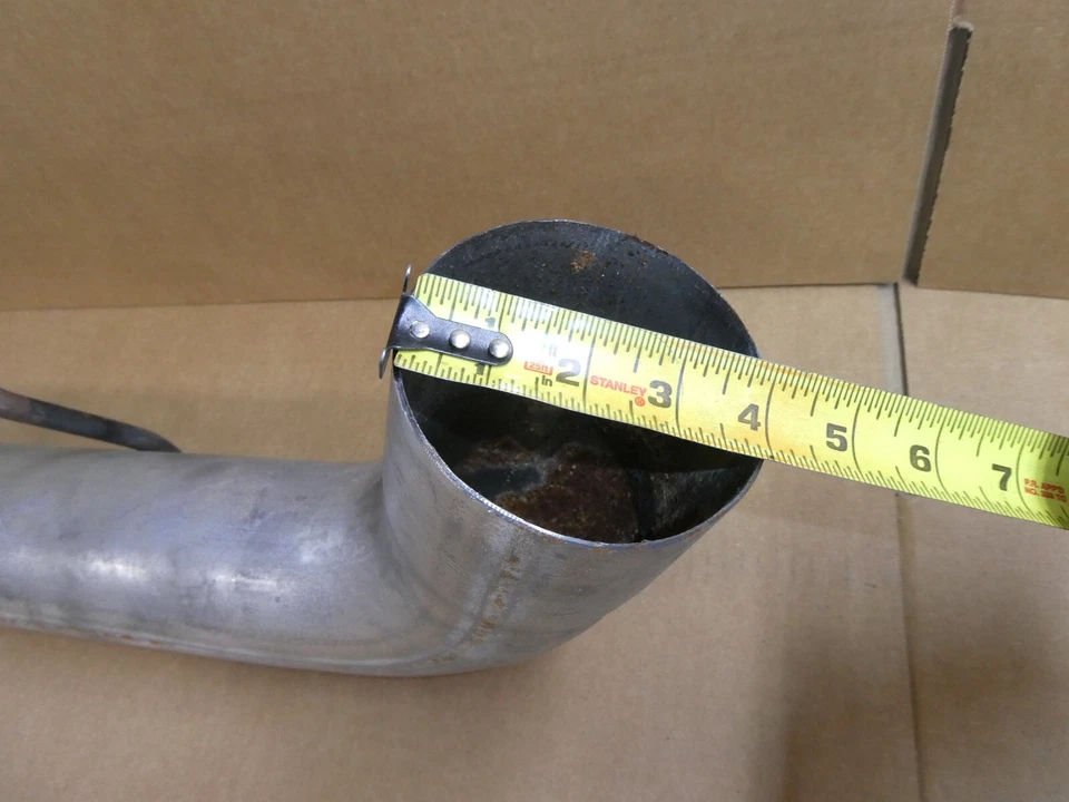 Задняя 4-дюймовая передняя дизельная труба длина 32 дюйма левая выхлопная труба MBRP для Ford 6,0 л сталь S6210 Y7 - Изображение 4 из 4