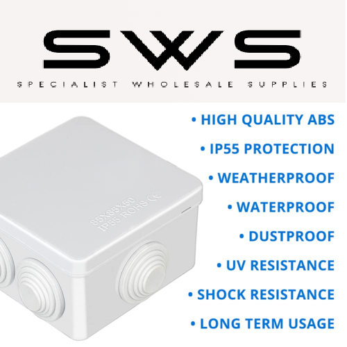 Outdoor Waterproof Junction Box IP55 Enclosure Terminal Electric Cable ...
