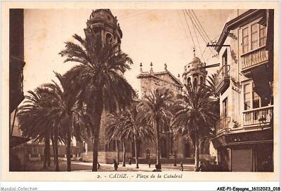 AKEP1-0010-SPAIN - CADIZ - Plaza de la catedral
