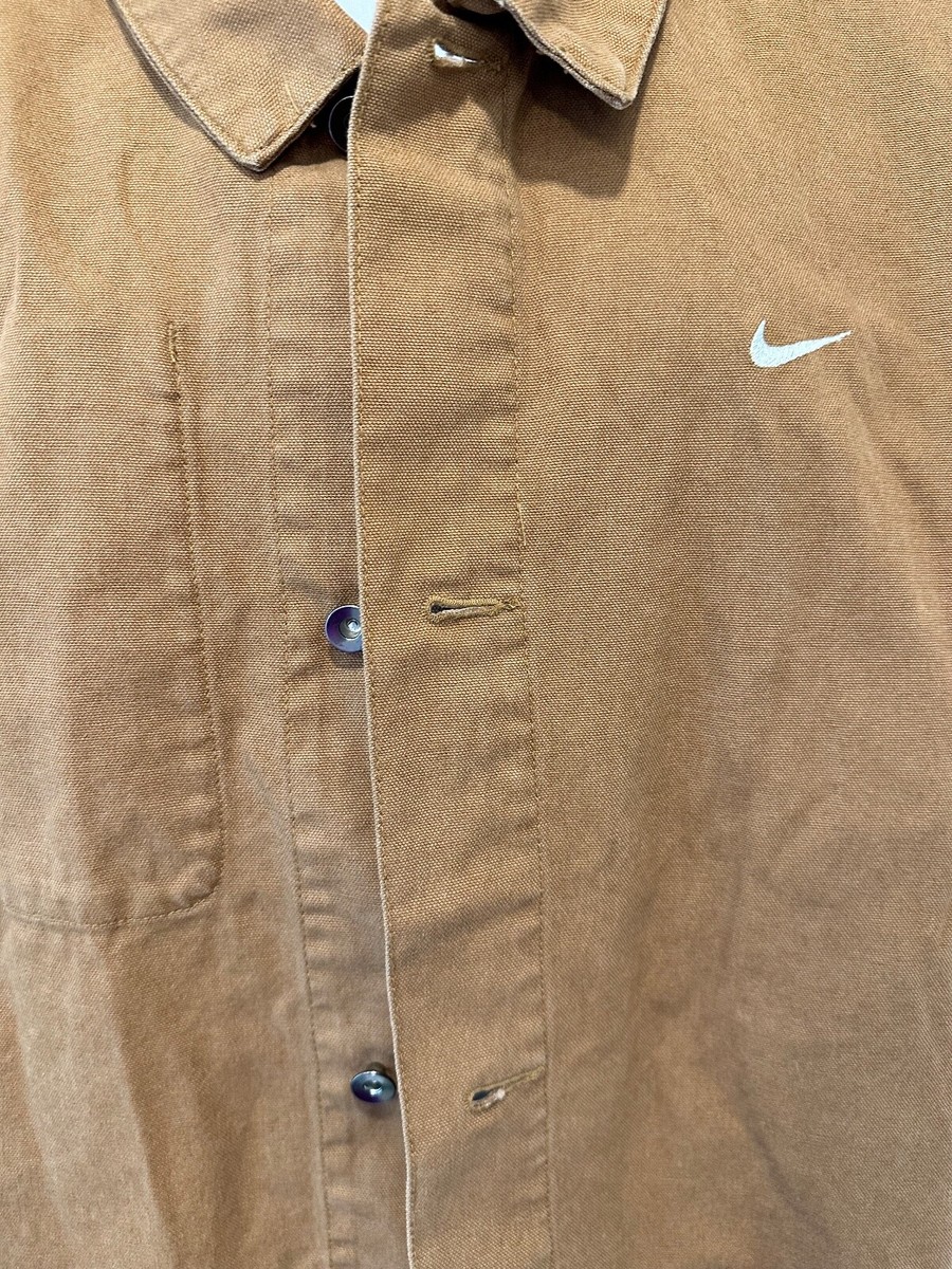 特価❤️ NIKE / LIFE UNLINED CHORE COAT/ XL New M Nike Life Unlined Chore Coat Jacket Oil Green Workwear
