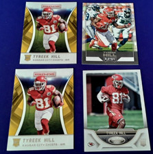 2016 CERTIFIED MIRROR SILVER TYREEK HILL #/499 +PLAYOFF RC + 2 ROOKIES STARS