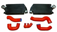 Upgraded Turbo Intercoolers & Silicon Hose Kit for 01-09 911 996 997 TT GT2 3.6L (For: Porsche 911)