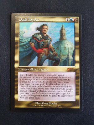 Dack Fayden (Retro Border) - Secret Lair (Magic/MTG) Near Mint