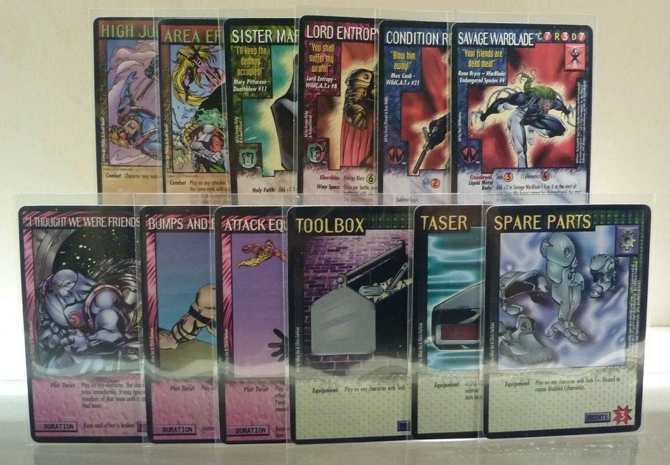 Wildstorms (CCG) Conflict Edition - Complete Set 165 cards - Изображение 2 из 4