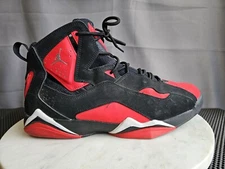 Size 11.5 - Jordan True Flight Black University Red *USED NO BOX* CU4933-001
