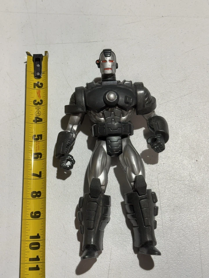 1995 Toy Biz Inc Marvel Comics Iron Man War Machine Poseable Action Toy Figure - Image 4 of 4