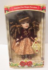 Collectors Choice Genuine Fine Bisque Porcelain Limited Edition Doll