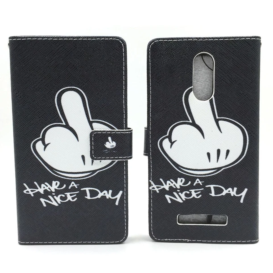 Custodia Cellulare Protettiva per Xiaomi Redmi Note 3 Cover Borsa Wallet Caso - Immagine 3 di 4