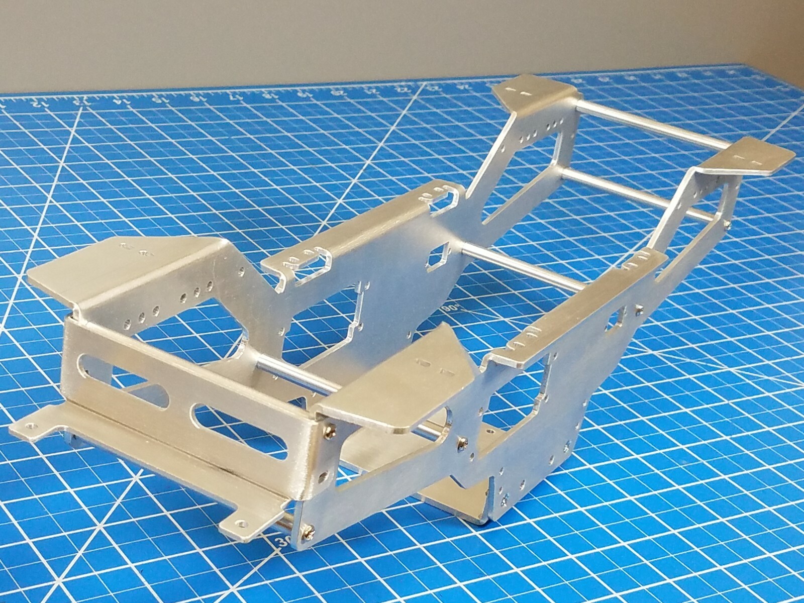 Kit De Plaques D'empattement Alu Pour Tamiya Bullhead – Extensions Larges – Échelle 1/10
