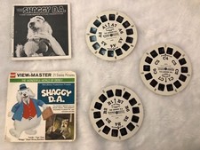 DISNEY The SHAGGY D.A. DA Movie Vintage View-Master Reel Pack B368 with booklet