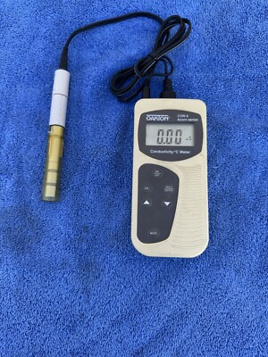 OAKTON CON 6 CON6/TDS6 ACORN HANDHELD CONDUCTIVITY TDS METER + PROBE