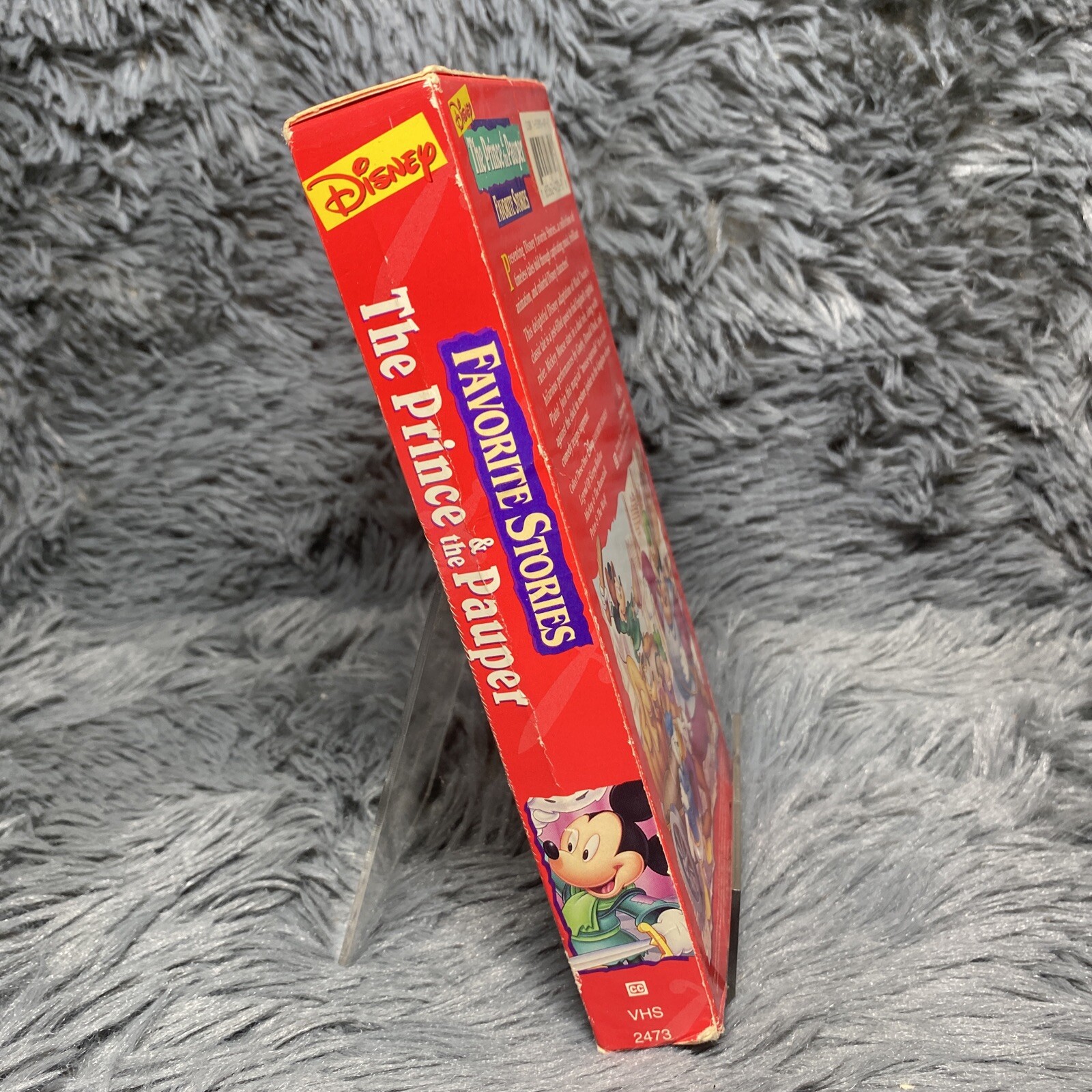The Prince & the Pauper VHS 1994 Mickey Mouse Walt Disney Favorite