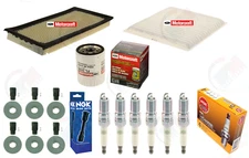 MOTORCRAFT Tune Up Kit w/ NGK "PLATINUM" & Coil Boots 2009-2014 for Ford Edge V6