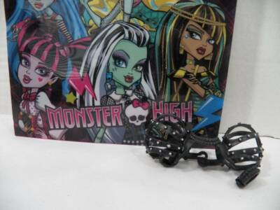 ~Monster High~ 2014 Casta Fierce Black Studded Shoulder Harness