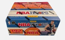 2024-25 Panini NBA Hoops Basketball Factory Sealed Retail Box 24 Packs