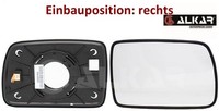 Alkar 6402639 Spiegelglas FüR AußEnspiegel Rechts FüR Kia