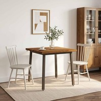 60 X 55 X 75 Cm Massivholz Akazie Natur Und Kaffee Rechtwinklig