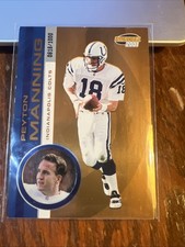 Peyton Manning 2001 Pacific Invincible #98 HOF /1000 Indianapolis Colts EX