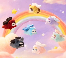 Authentic PUCKY Beanie Babies Flying Series Blind box Figures Toy Plush Pandent！