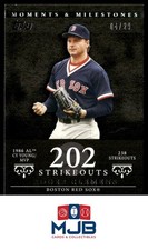2007 Topps Moments & Milestones Roger Clemens Black #/29 #18-202 Boston Red Sox