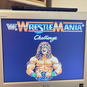 WWF WrestleMania Challenge Nintendo Entertainment System NES 1990 CIB