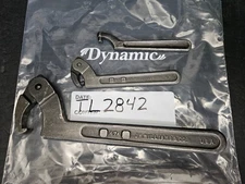 J.H. WILLIAMS 3 PC HOOK & PIN SPANNER WRENCHES #454, 471, 474 (TL2842)