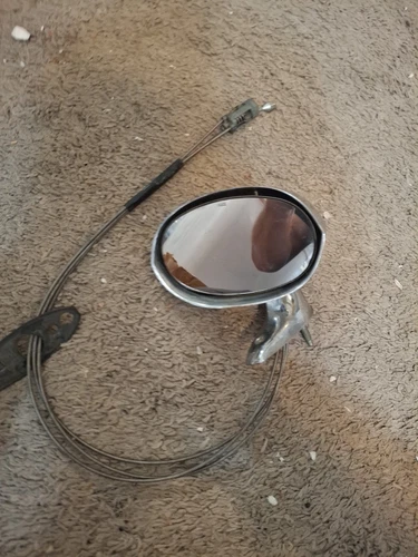 ORIGINAL DRIVER SIDE REMOTE MIRROR 1967-1976 DODGE A BODY DART DUSTER # 3548617