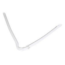 6pcs Preformed Bte Earmold Hearing Aid Tubes 3.5 Od 2mm Id With Tube Lock